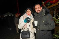 Vorweihnachtliche Stimmung auf dem Sindelfinger Marktplatz.