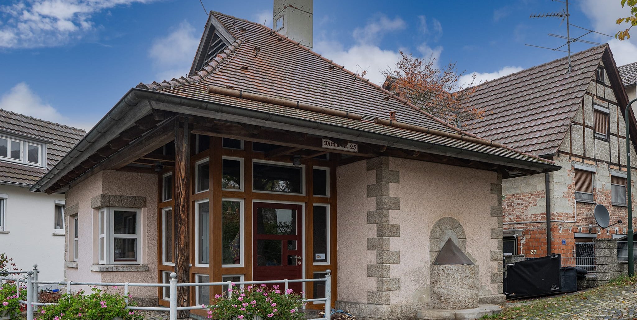 Das Backhaus in Döffingen  ist ein architektonisches Schmuckstück.