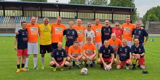 Unser Foto zeigt Kicker aus Alba und Böblingen beim Hinspiel 2024 in Alba.