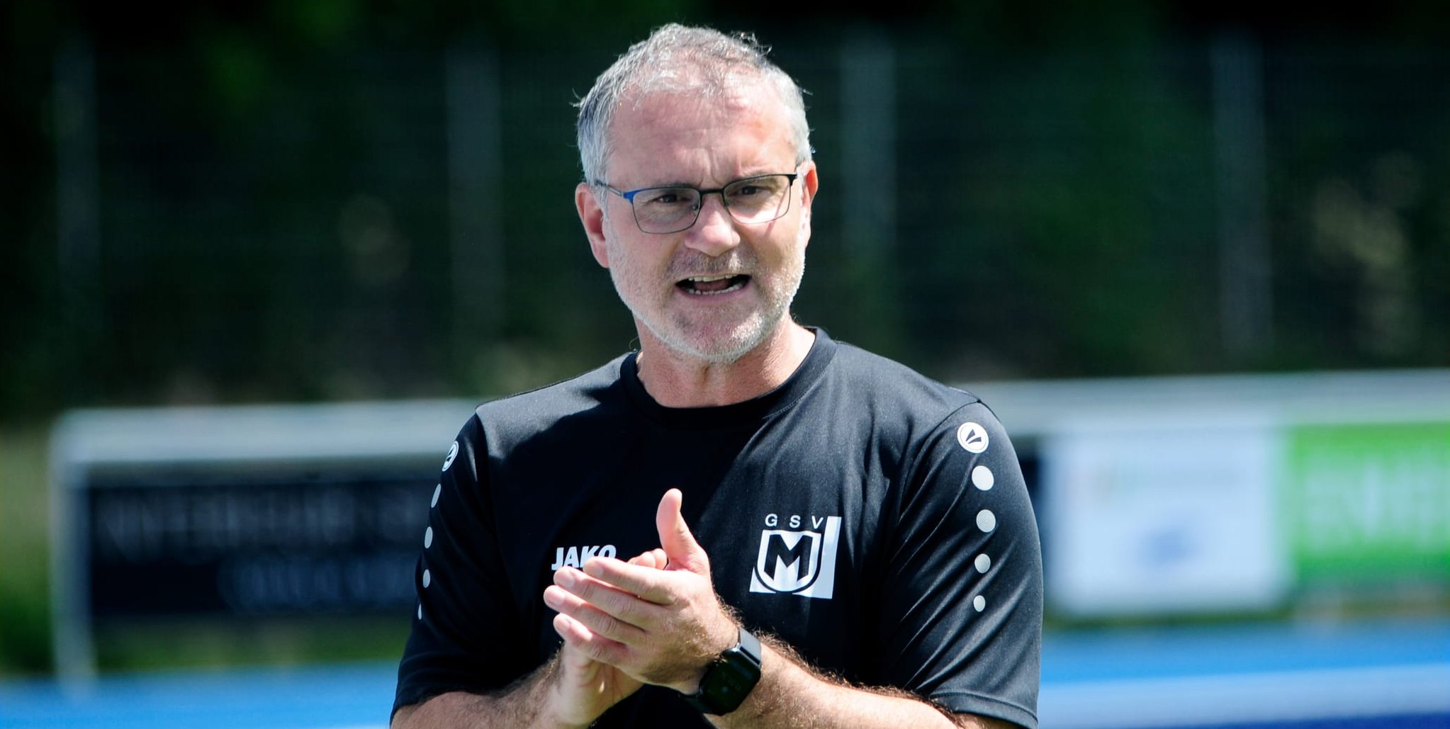 Zufrieden mit seiner Mannschaft: GSV-Trainer  Thomas Wohland. Bild: photostampe