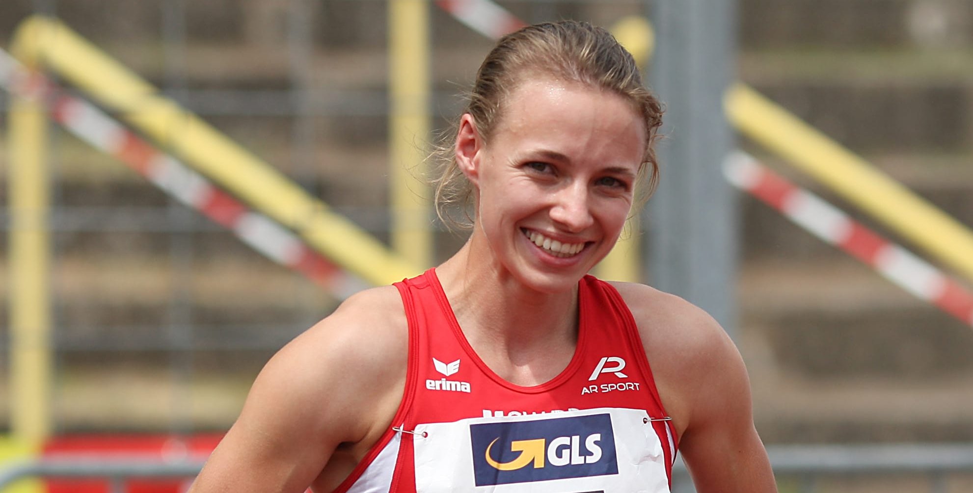 Hat nach ihren  drei Starts in Weissach im Tal  gut Lachen: Melanie Böhm. Bild: Görlitz