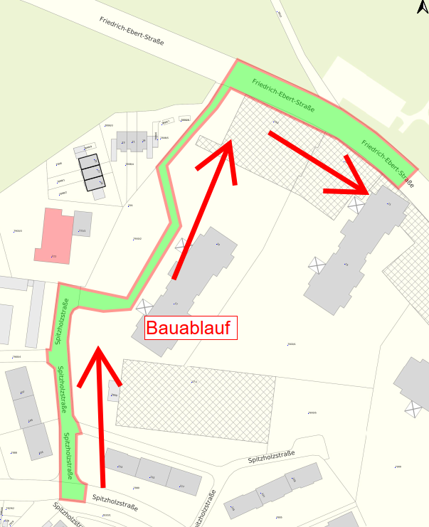 Vom 10. Juni bis Dezember wird gebaut.