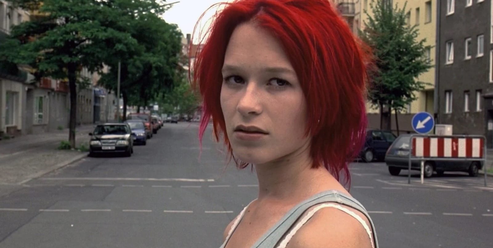 Gleich rennt sie los: Franke Potente in „Lola rennt“.