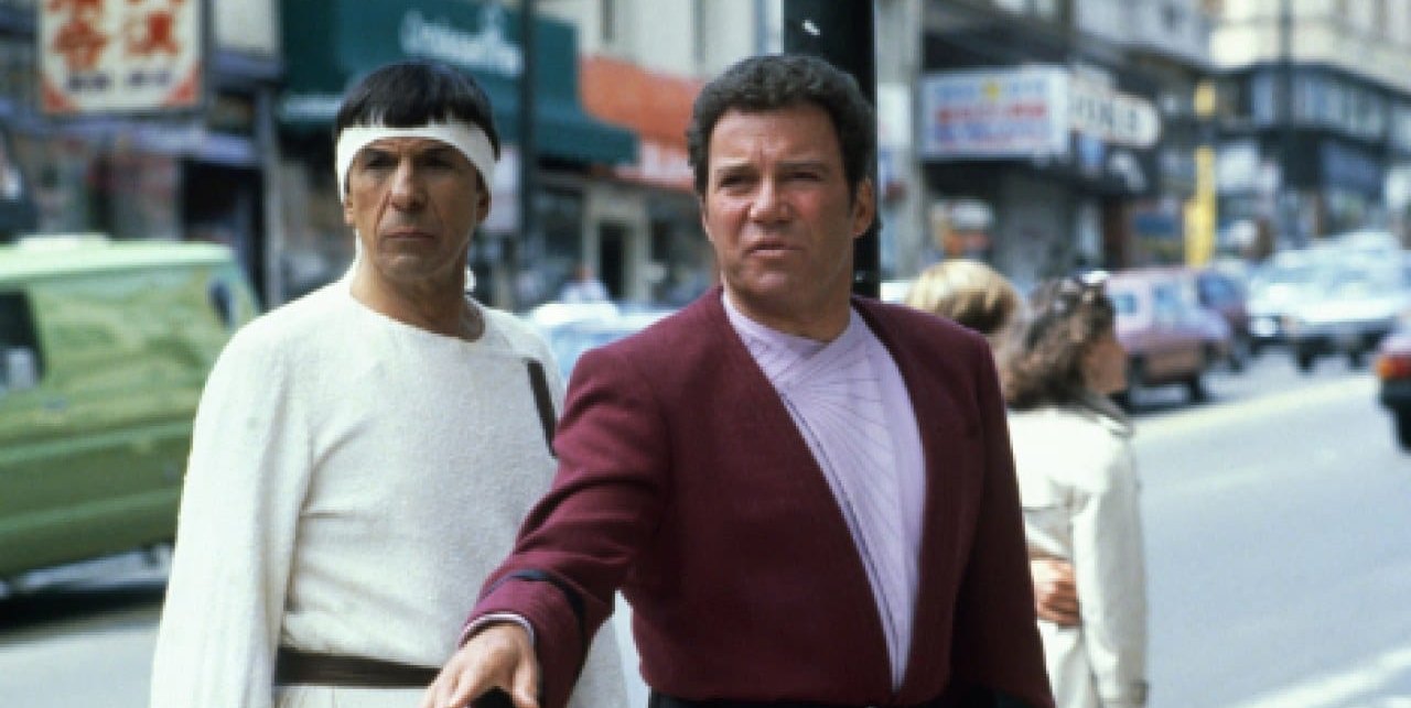Spock und Captain Kirk müssen „Zurück in die Gegenwart“.