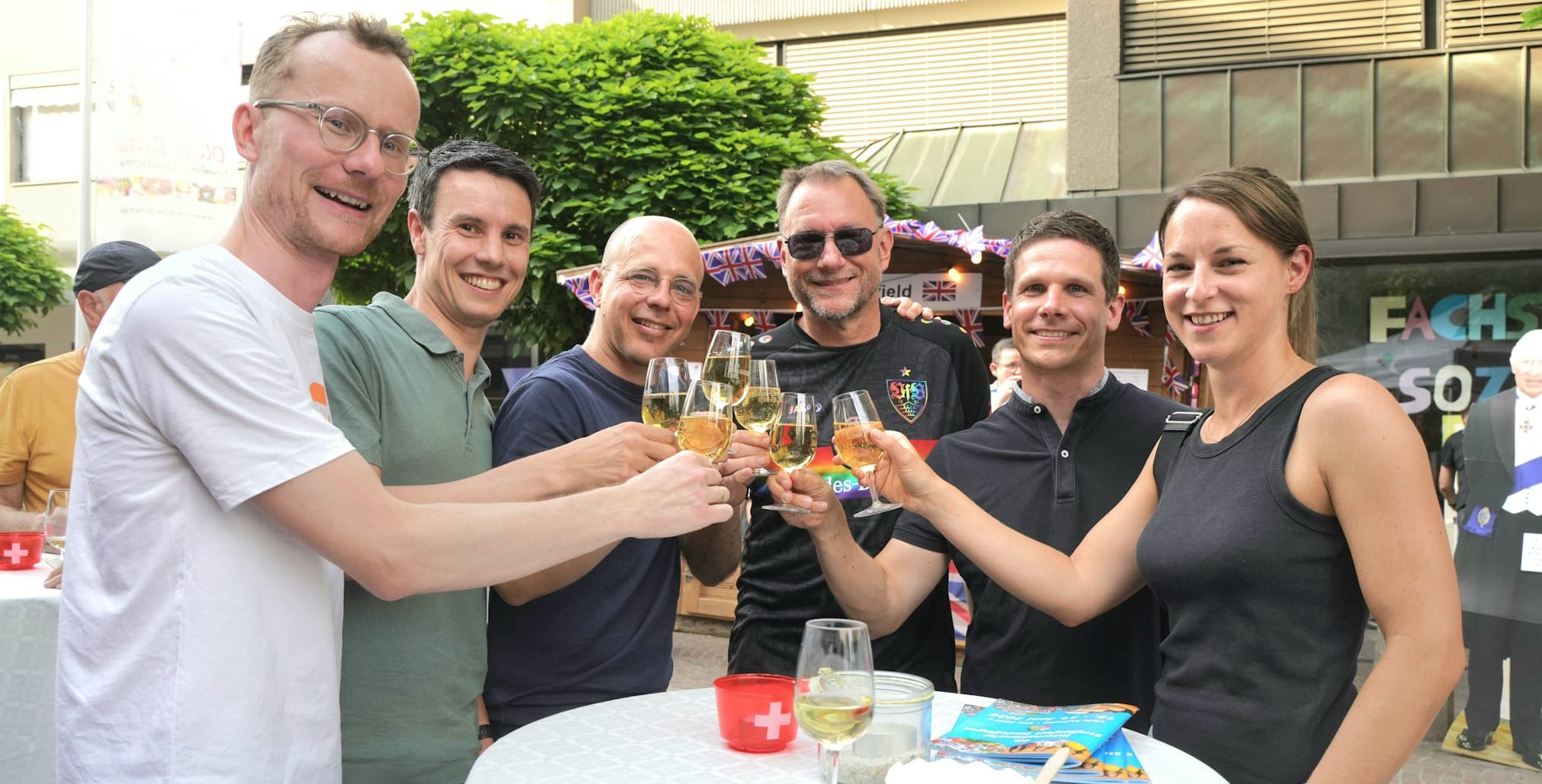 Ein Prosit auf das 48. Straßenfest.