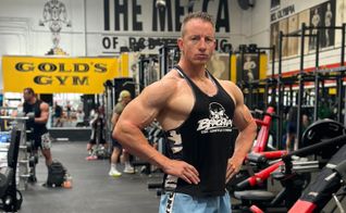 Gibt es einen cooleren Ort für Hantelscheiben als den Gold's Gym? Wohl kaum.     Bild: z