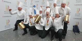 Das Siegerteam in der Kategorie Nationalmannschaften Bild: IKA/Culinary Olympics