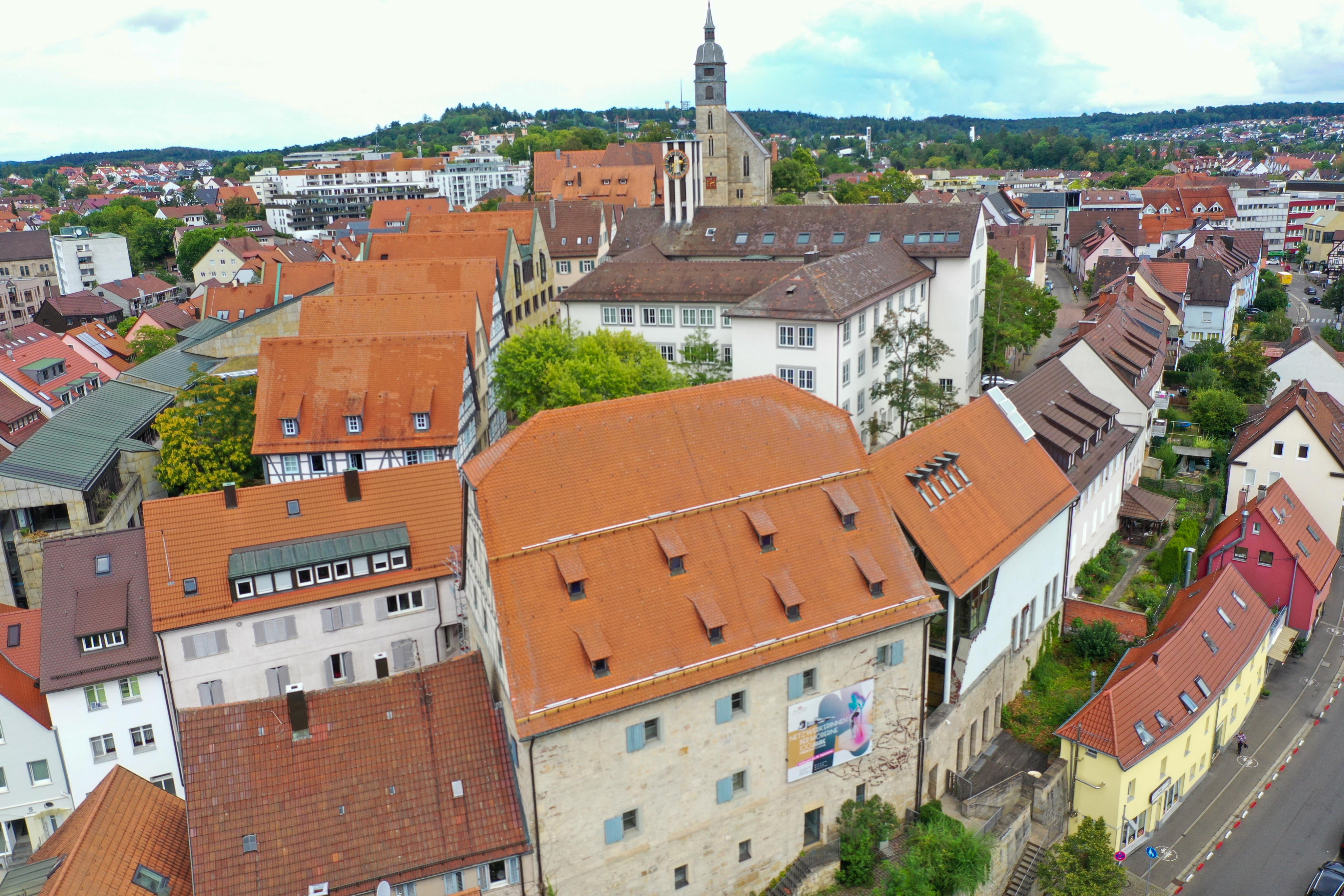 Blick auf Böblingen.