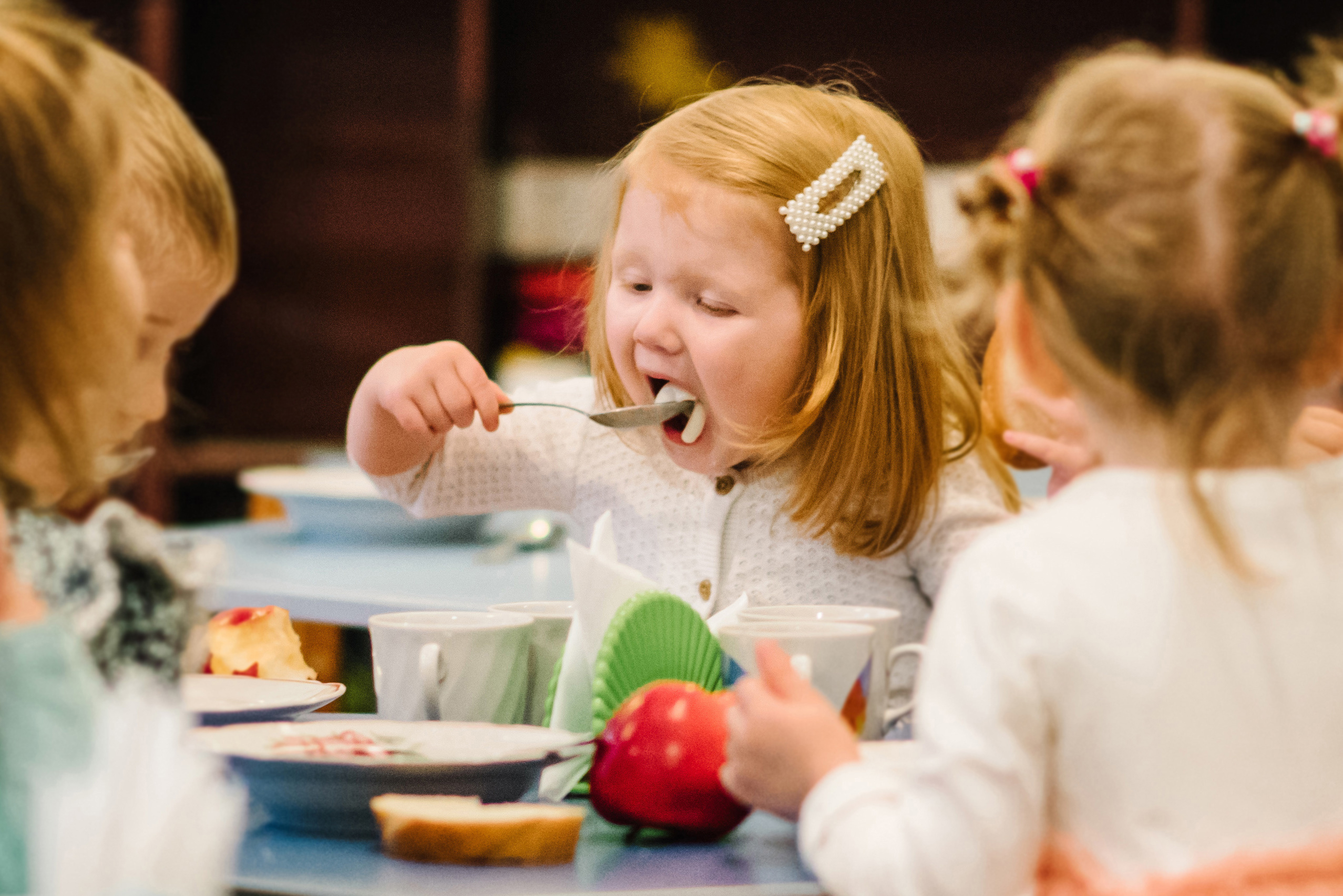 Wenn es Kindern schmeckt, essen sie auch gesundes Essen gern.