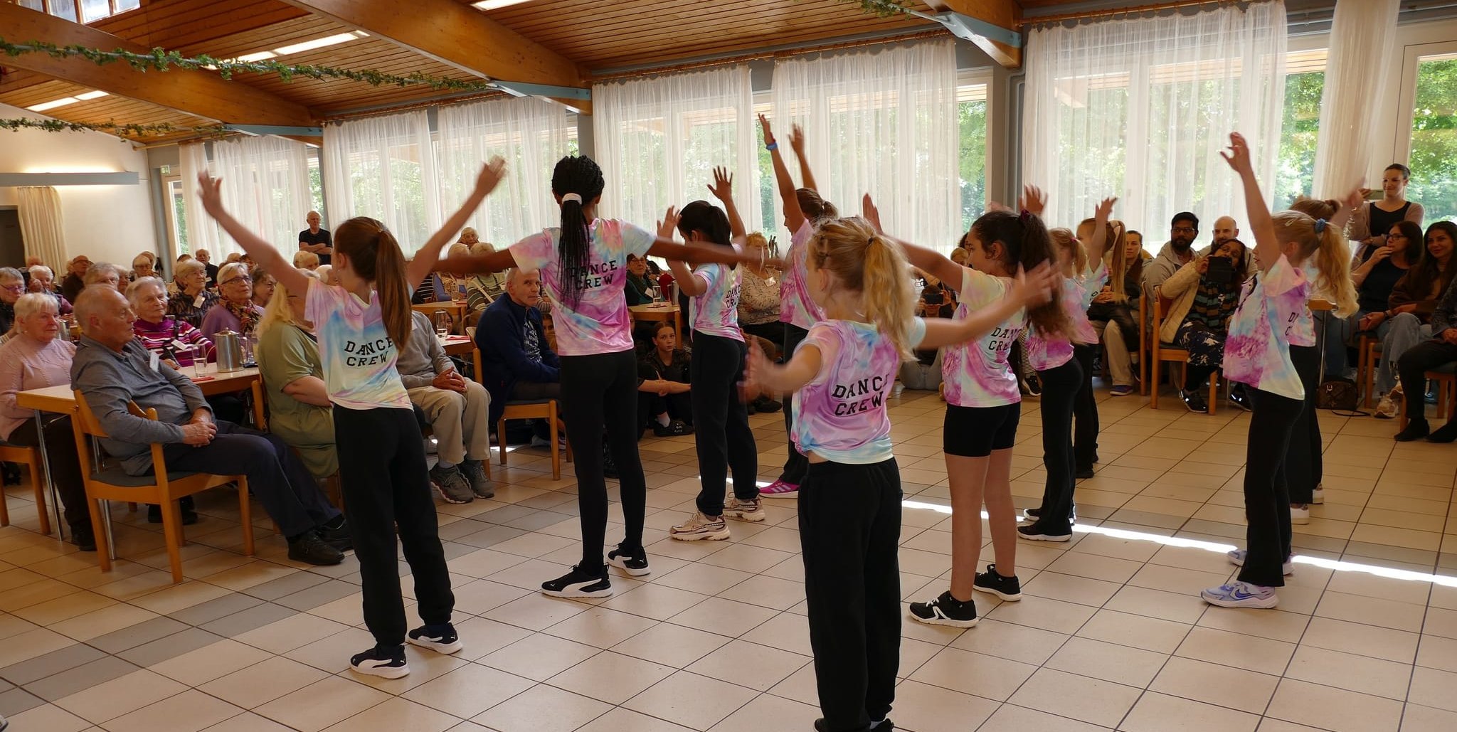Die acht- bis zehnjährigen Mädels der Tanzgruppe vom GSV-Maichingen.