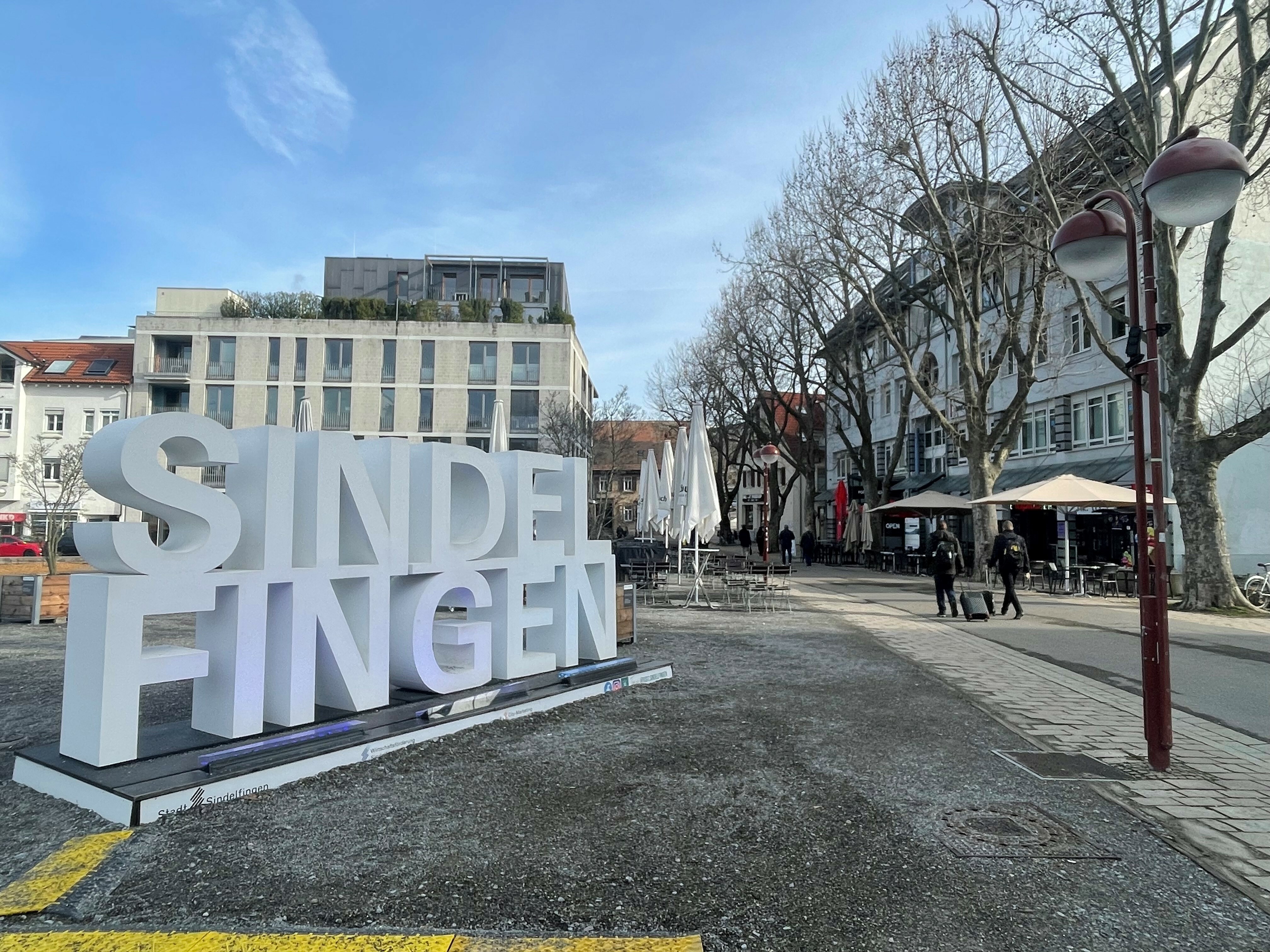 Hier werden künftig Stadtmöbel stehen.