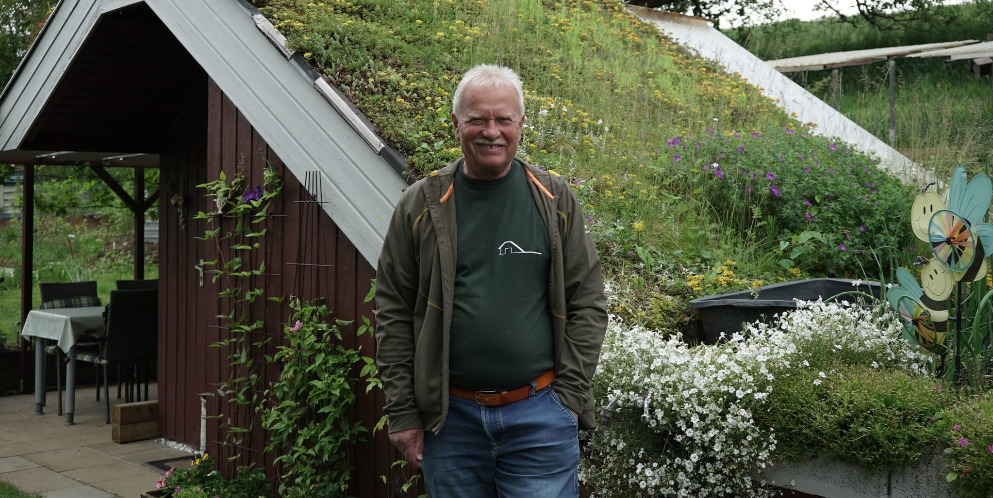 Rainer Martini kennt die Gartenanlage Molte in Darmsheim wohl wie kein Zweiter.
