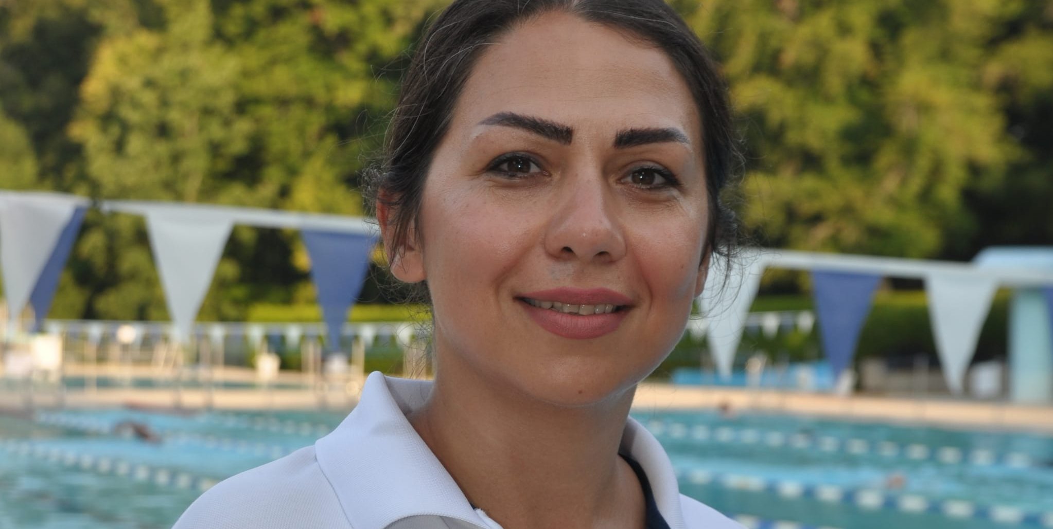 Schwimmmeisterin Musavi Givaj Elnaz