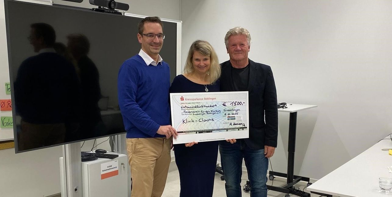 Stefanie und Michael Hornung und Dr. Horst Nebelsieck.