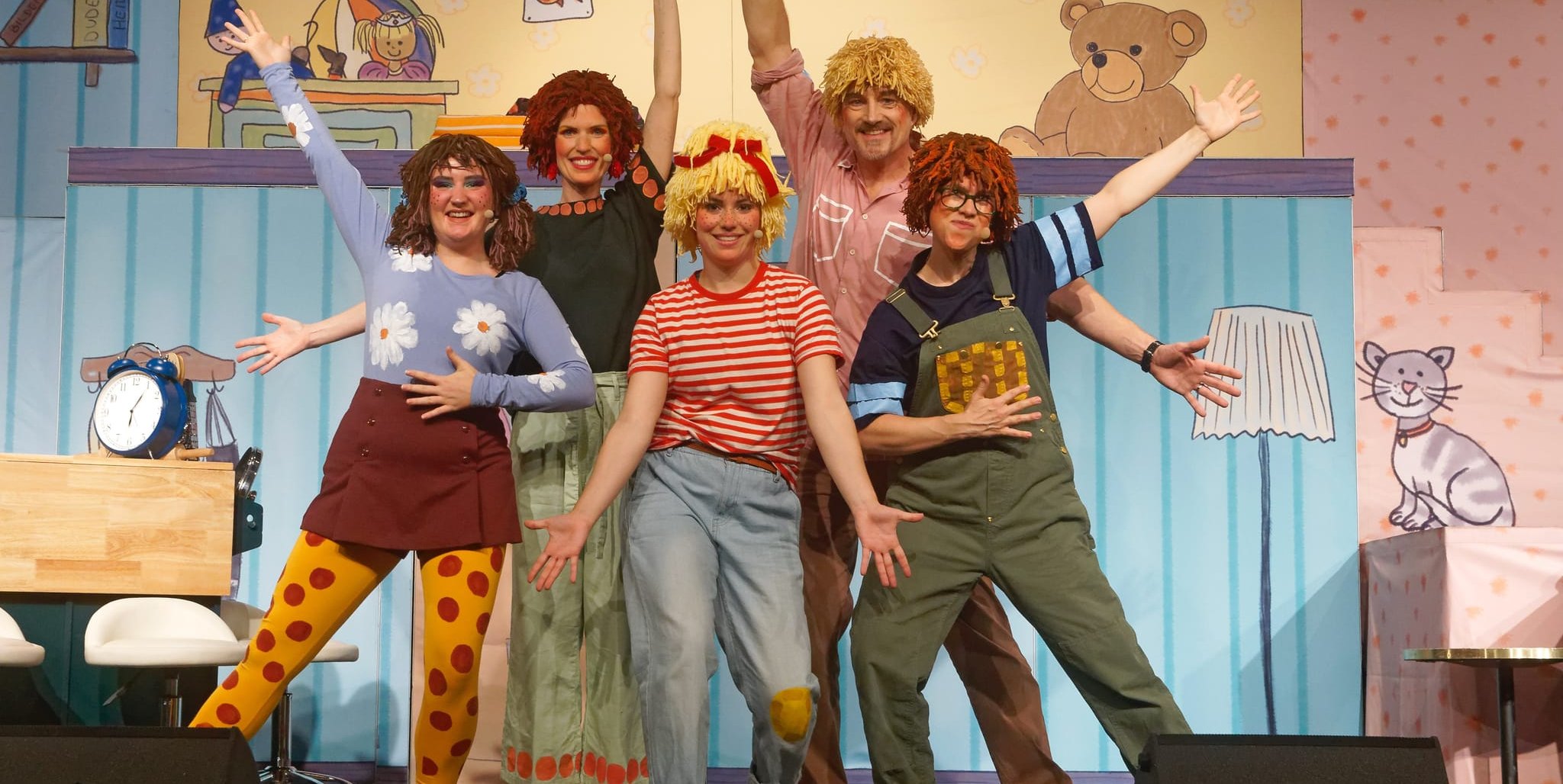 Conni live auf der Bühne – Mitmach-Musicalspaß für Kinder ab drei Jahren kommt nach Böblingen.	Bild: Cocomico/deHaar