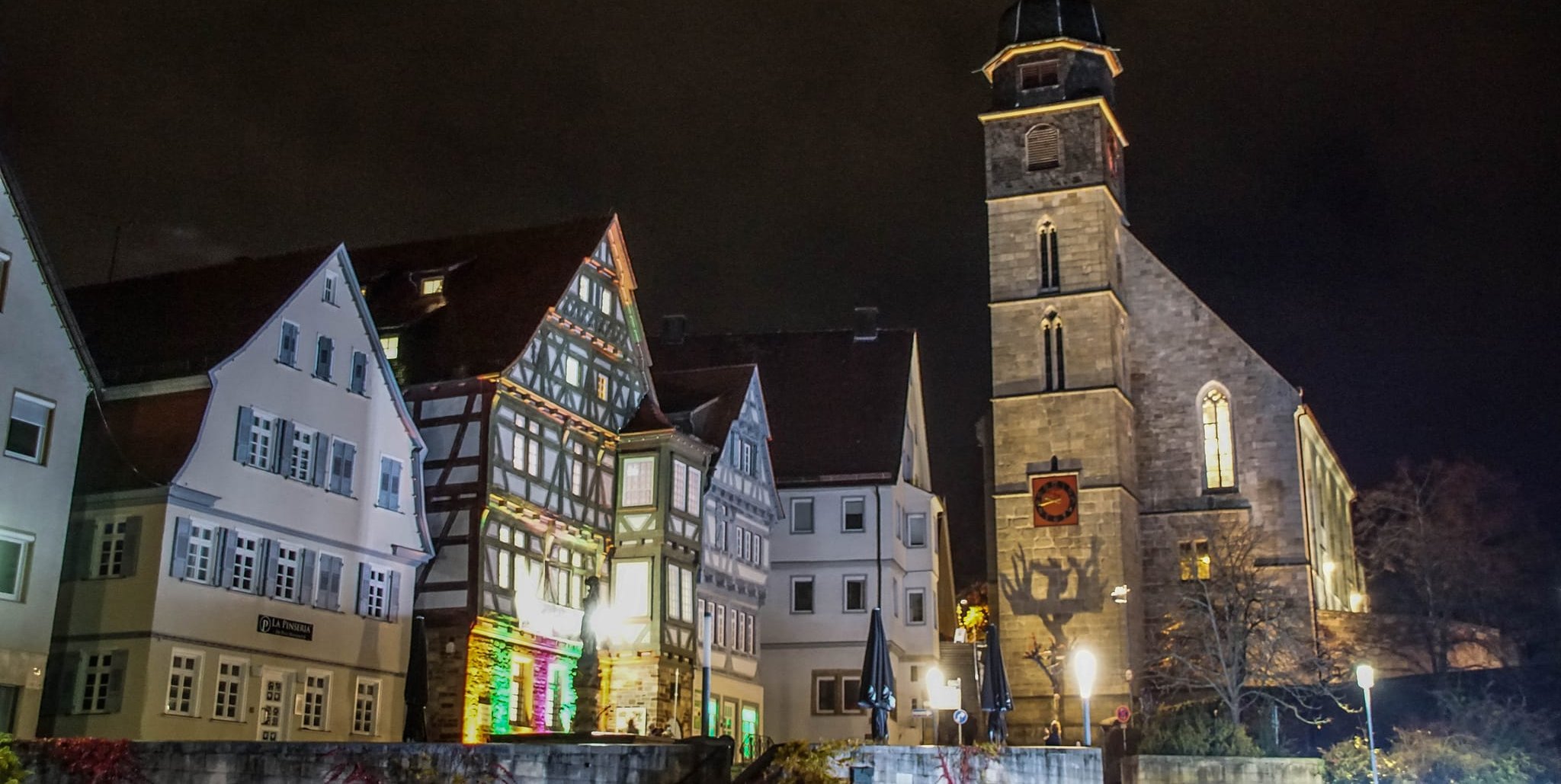 Auf dem Böblinger Schlossberg befinden sich mehrere der lohnenswerten Ziele bei der lnagen Museumsnacht.
