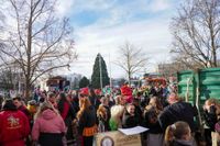 Beste Stimmung und gutes Wetter beim Fasnetsauftakt beim Seegärtle in Böblingen.