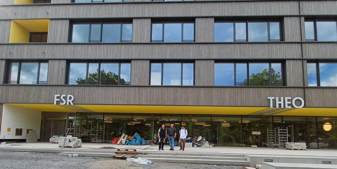 Nicht mehr lange, dann kann der Schulbetrieb im neuen Gebäude der Friedrich-Schiller-Schule und der Theodor-Heuss-Realschule beginnen.