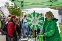 Auf dem Flugfeld wurde mit einem abwechslungsreichen Programm gefeiert.
