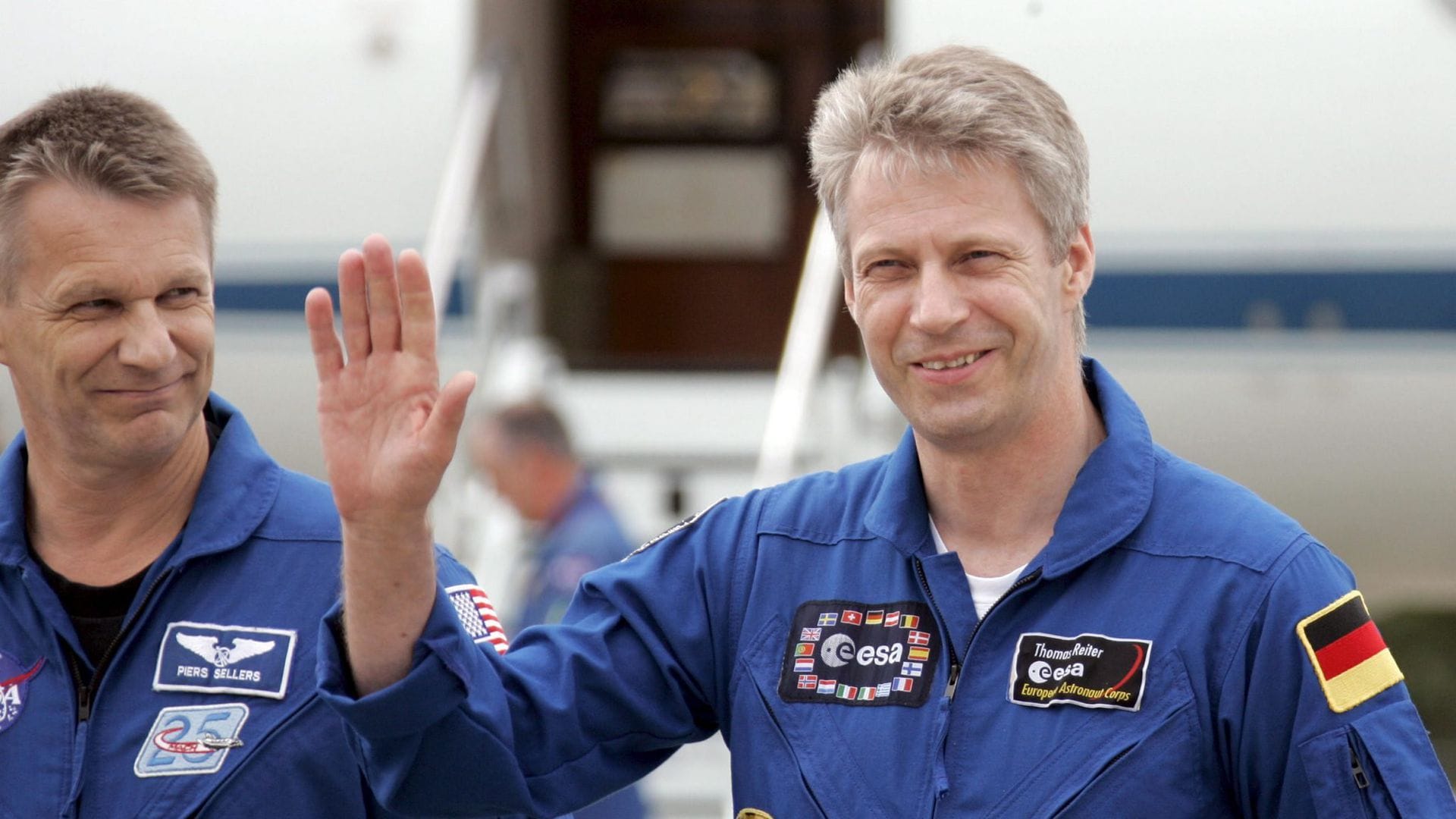 Thomas Reiter war 2006 an Bord der ISS (Archivbild).