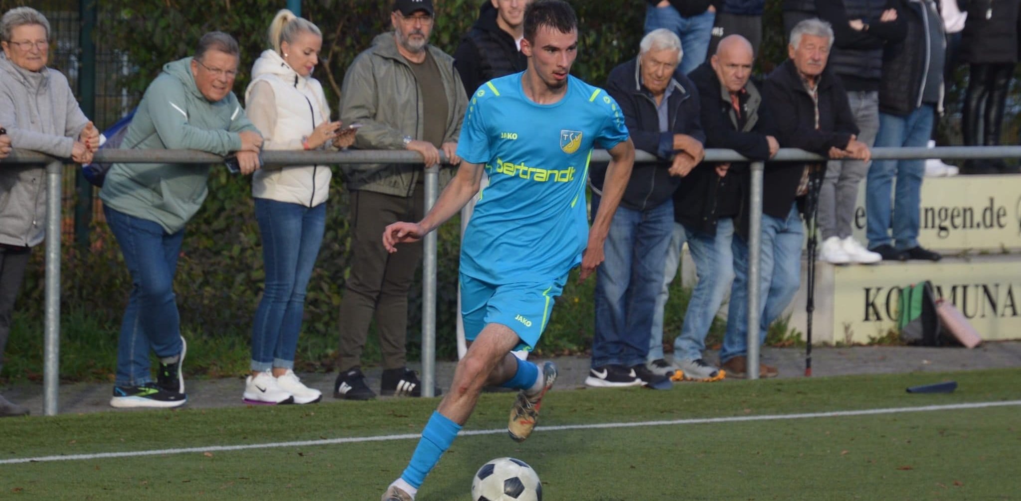 Andreas Bildl schoss am Wochenende im Test gegen den VfL Pfullingen den 1:0-Siegtreffer für den TSV Ehningen. Bild: Zvizdiç