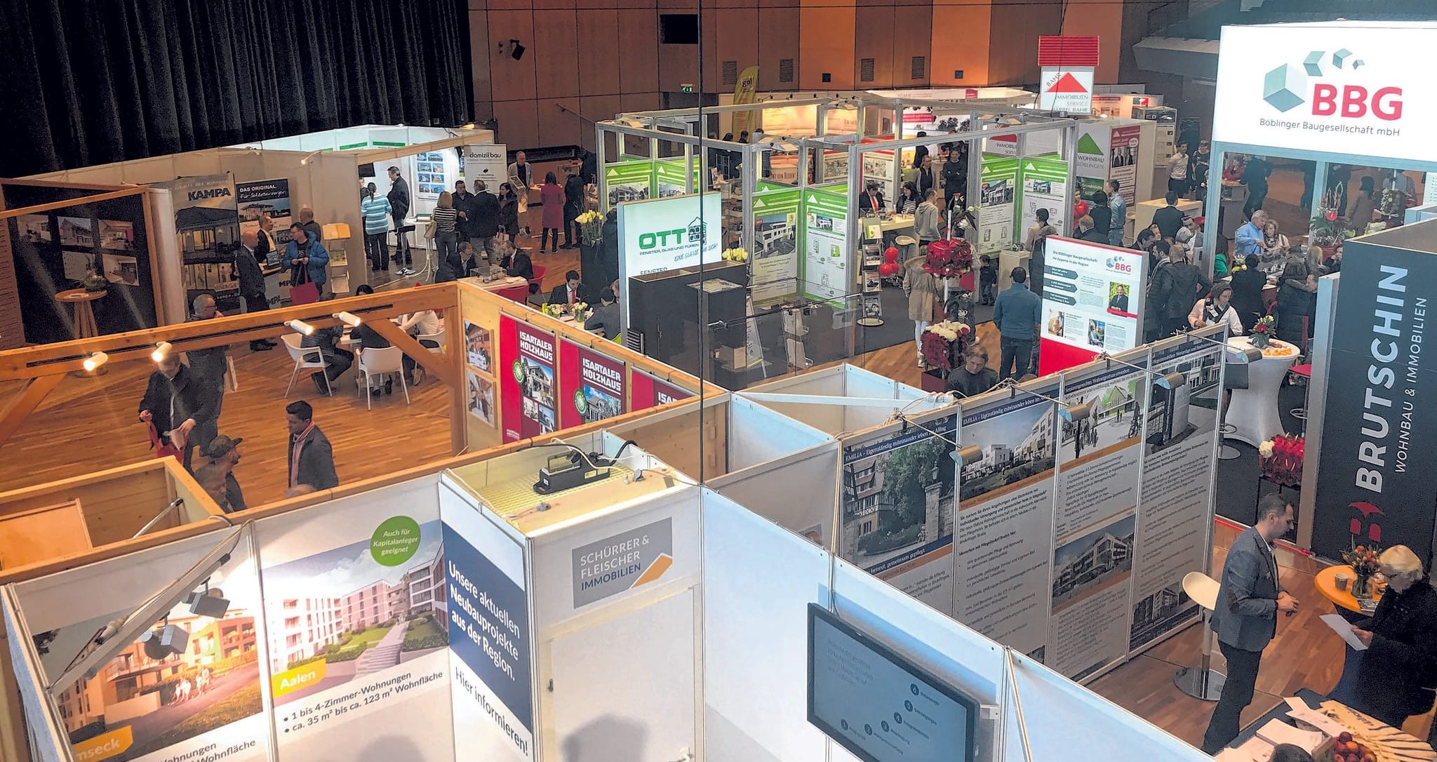 Am Wochenende öffnet die Böblinger Kongresshalle ihre Pforten für die Immobilien-Messe.