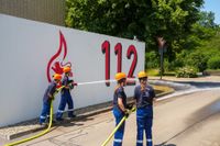 Hitze, Neugierige und Schauübungen beim Tag der offenen Tür der Magstadter Feuerwehr.