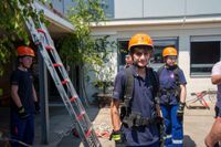 Hitze, Neugierige und Schauübungen beim Tag der offenen Tür der Magstadter Feuerwehr.
