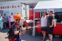 Hitze, Neugierige und Schauübungen beim Tag der offenen Tür der Magstadter Feuerwehr.