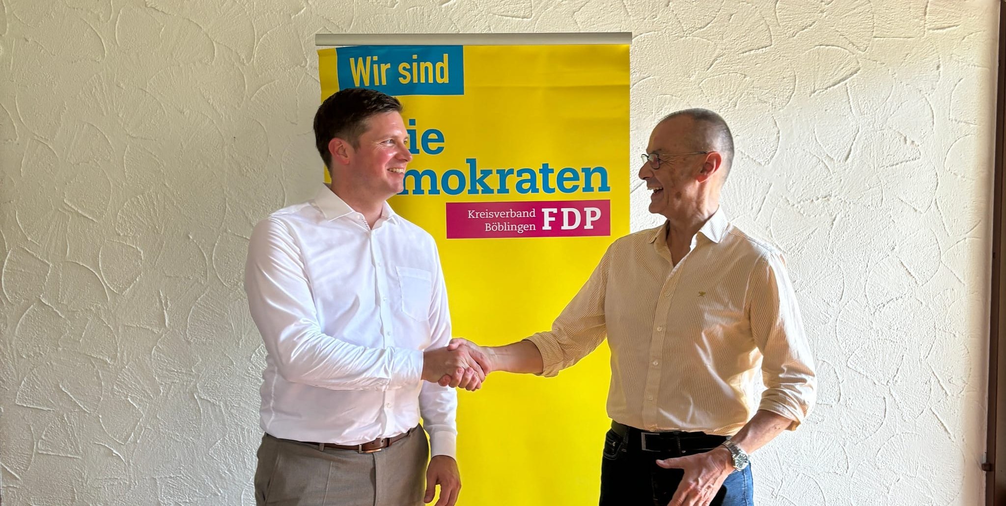 Florian Toncar und Hans-Dieter Scheerer.