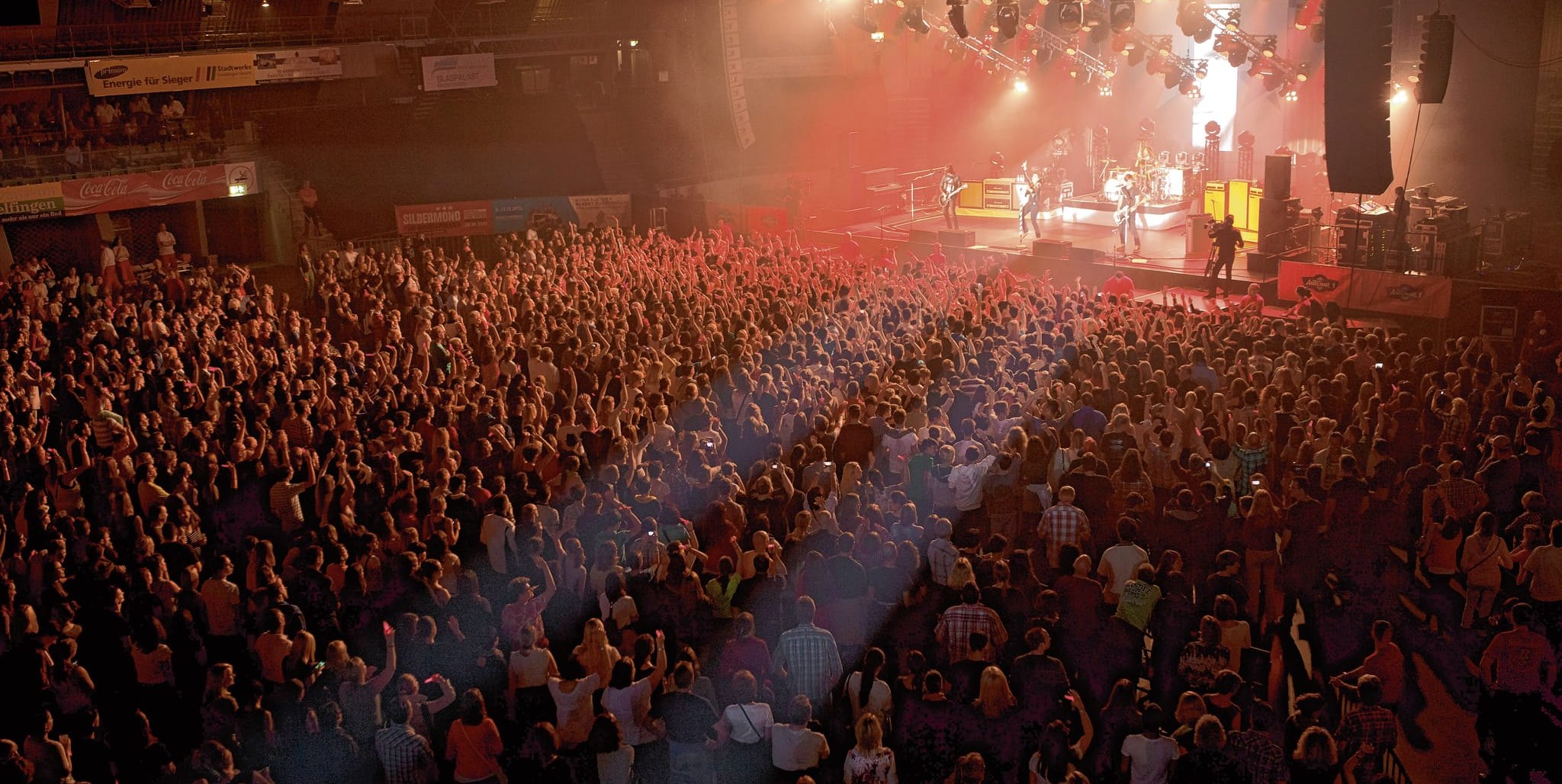 Das Silbermond-Konzert zum Sindelfinger Stadtjubiläum 2013 war ein besonderer Höhepunkt in der Glaspalast-Geschchte.