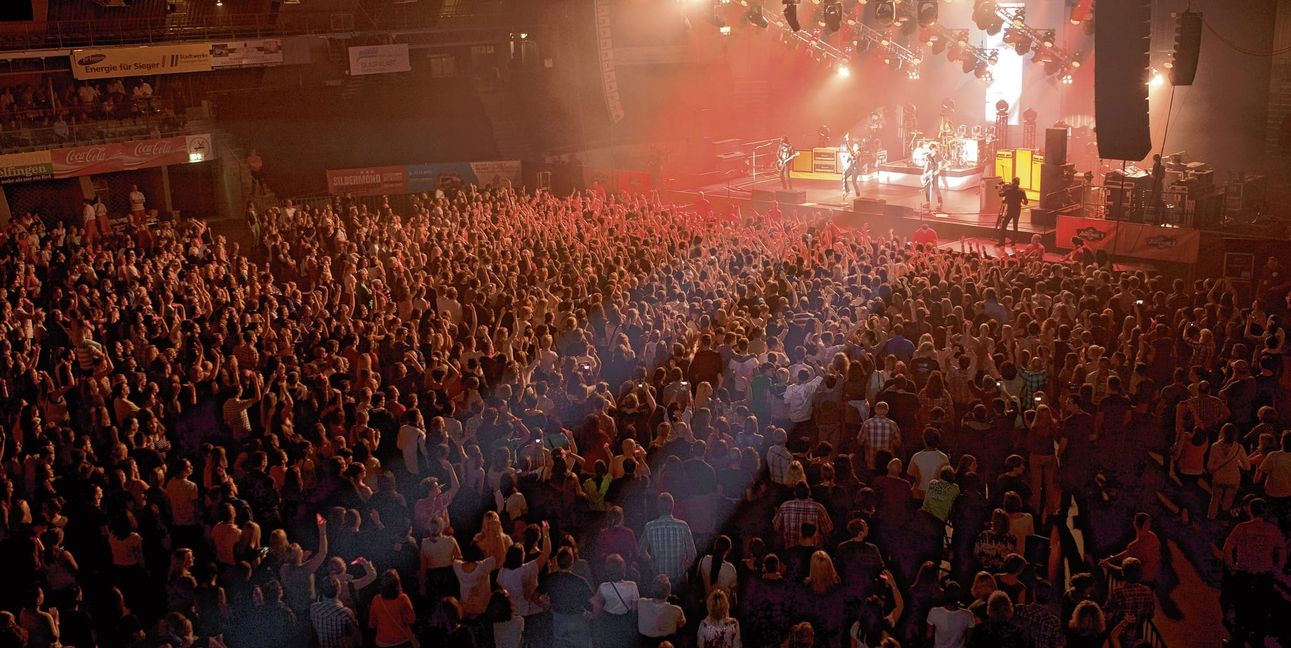 Das Silbermond-Konzert zum Sindelfinger Stadtjubiläum 2013 war ein besonderer Höhepunkt in der Glaspalast-Geschchte.
