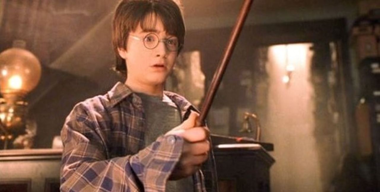 Harry Potter lernt zaubern.