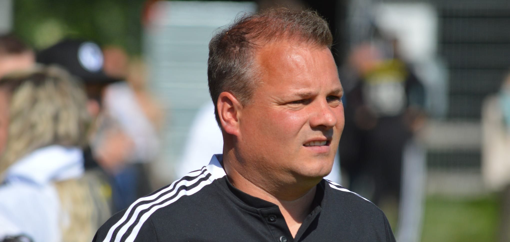 Aidlingens Trainer Tobias Lindner.