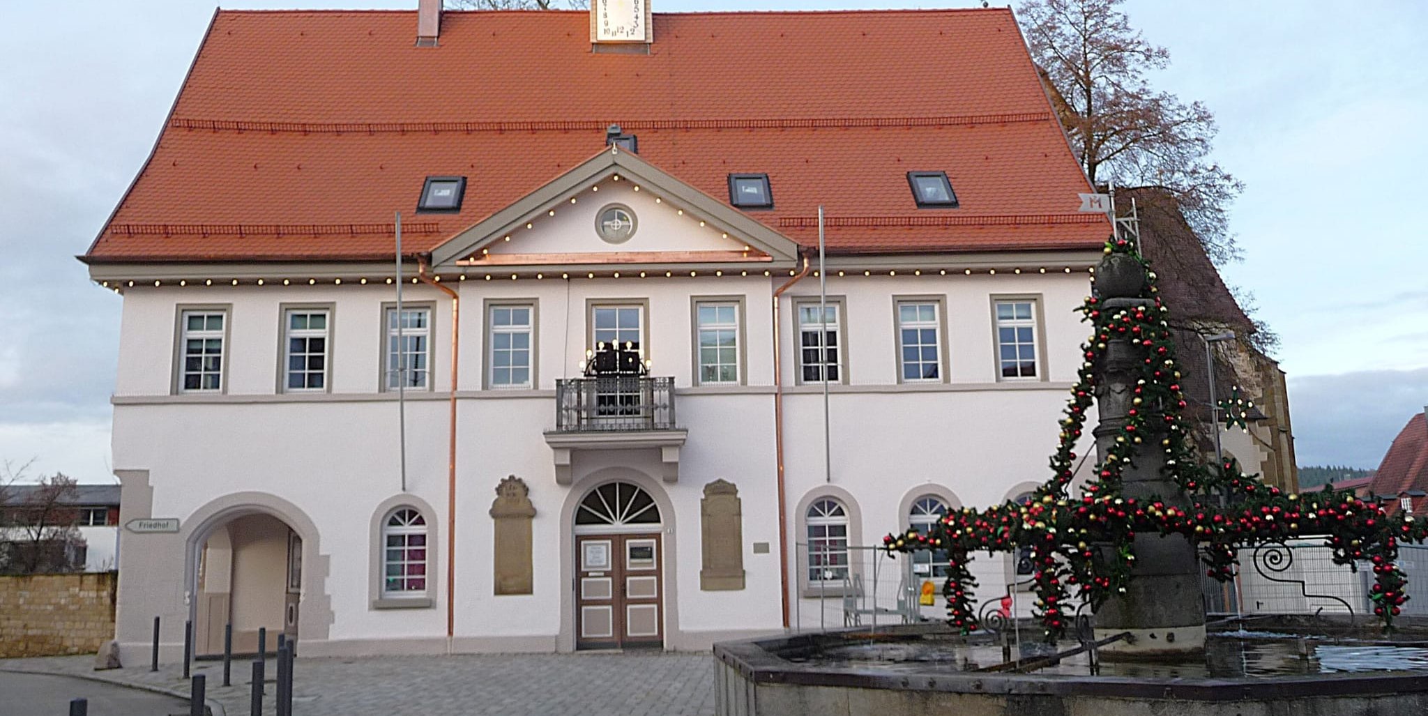 Das Magstadter Rathaus.