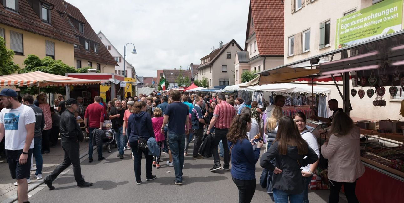AmMontag lockt der Ehninger Pfingstmarkt.