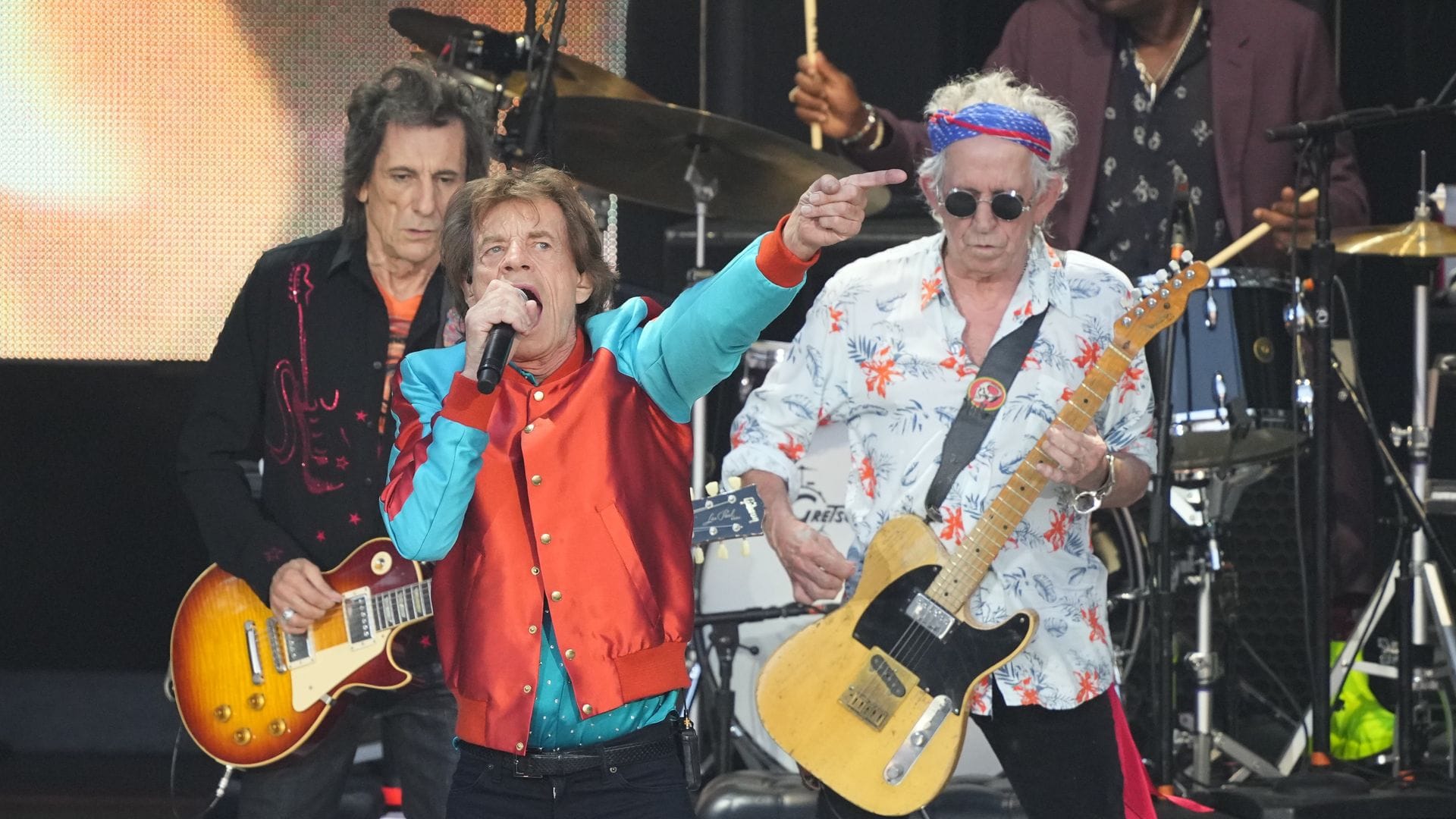 Die Stones kehren später öfter zurück - hier 2022. (Archivbild)