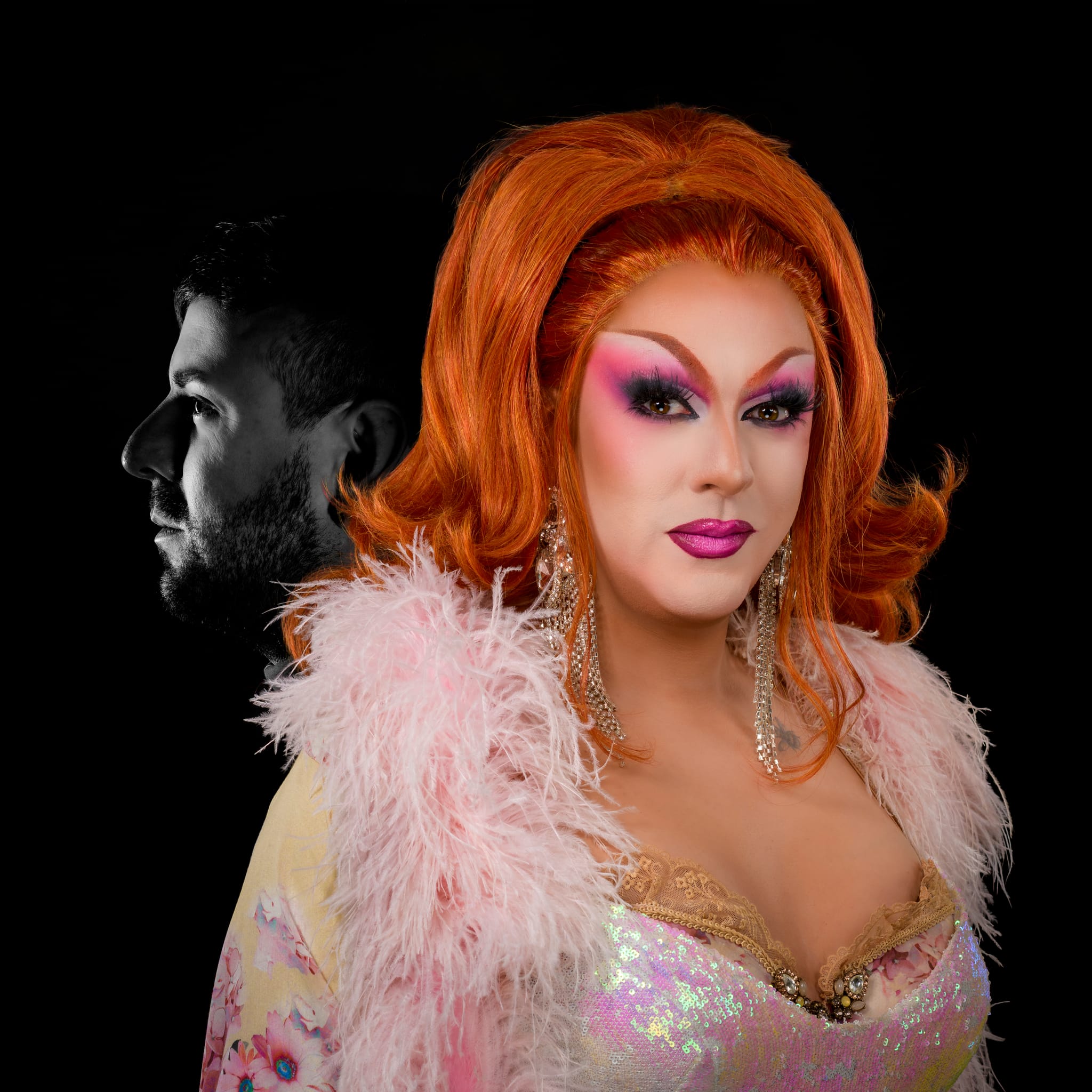 Bilder aus der Serie „In and out of Drag“ von Wilhelm Betz.