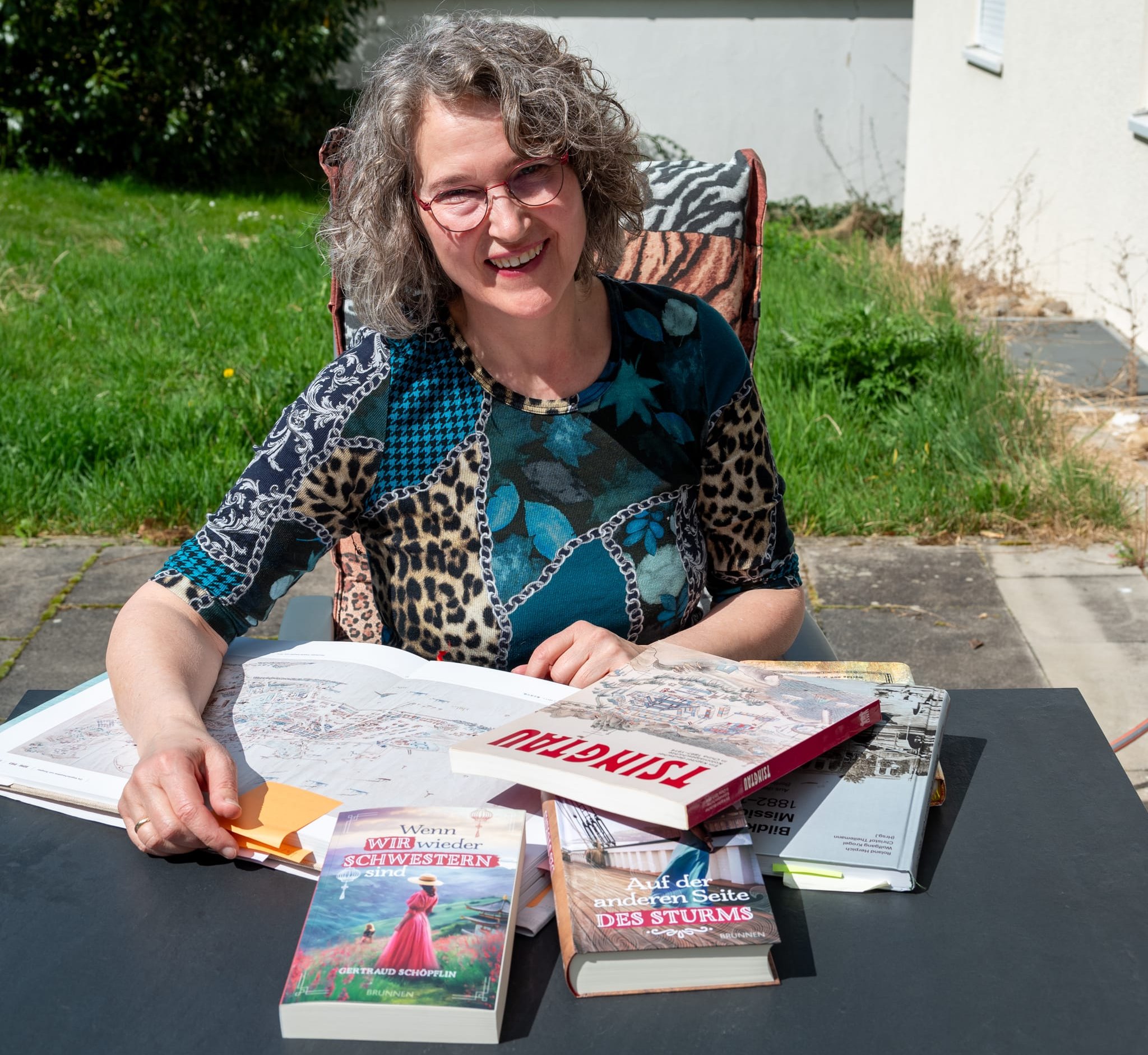 Die Recherche steht bei jedem Buch von Gertraud Schöpflin am Anfang.