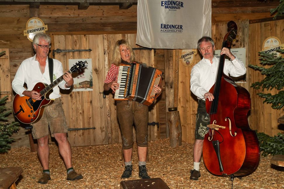 Die Alpenpoppers sorgten für Stimmung.