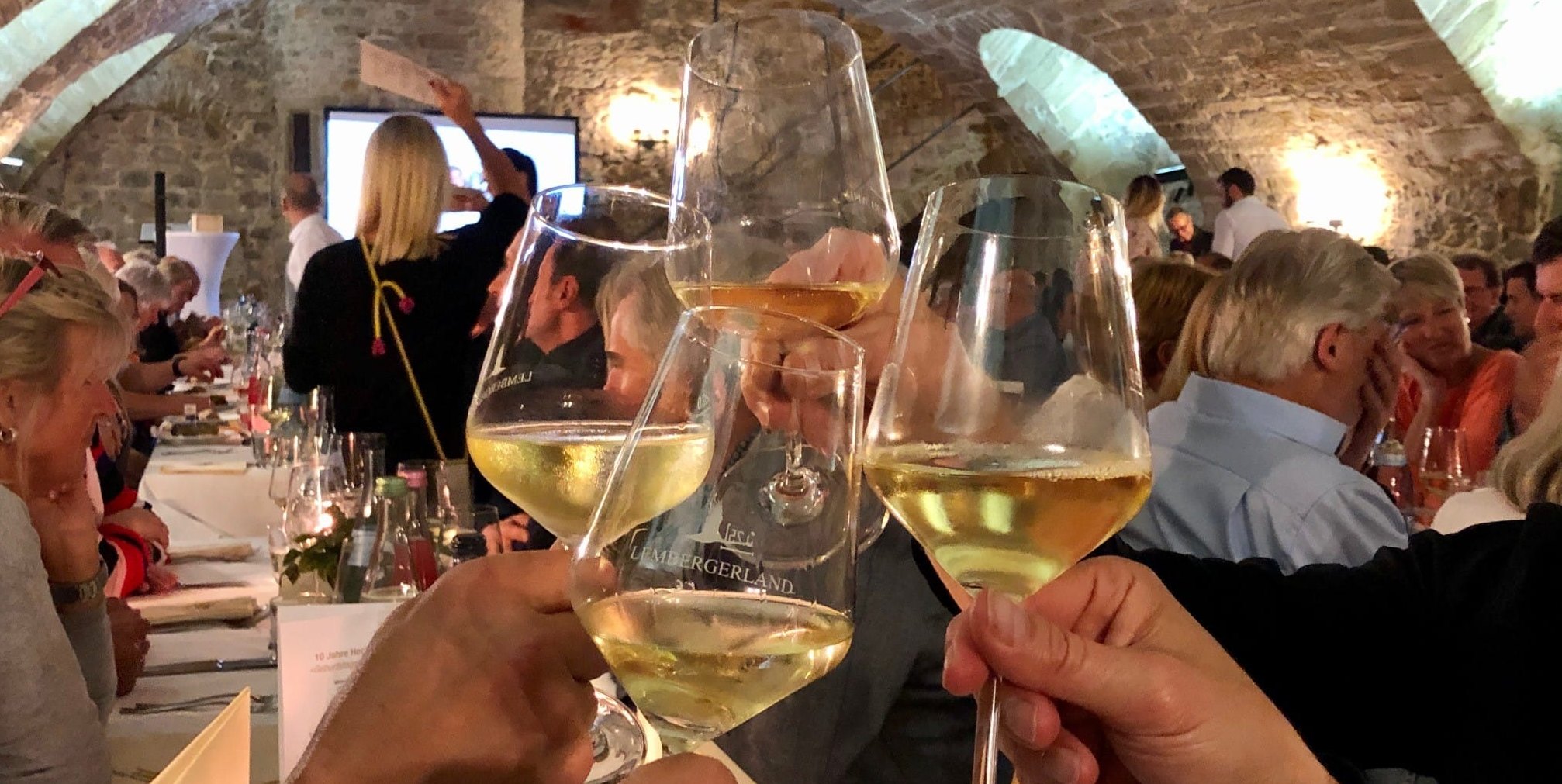 Wein und Genuss aus dem Heckengäu zeichnen den Abend aus.