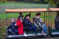 Halloween-Fahrtag bei den Sindelfinger Dampfbahnfreunden.