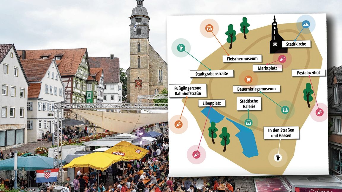 Vom 5. Juli bis zum 7. Juli steigt das Stadtfest in Böblingen.