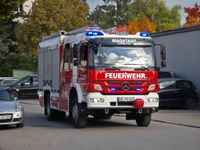Mit Blaulicht und Atemschutz probte die Feuerwehr Magstadt den Ernstfall.