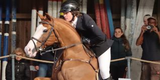 Thomas O´Brien reitet in Böblingen von einem Sieg zum nächsten.Bild: Häusler