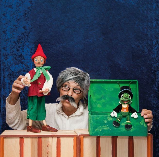 Das Kindertheater-Stück „Pinocchio“ wird am Samstag in der Stadtbücherei Holzgerlingen gespielt.