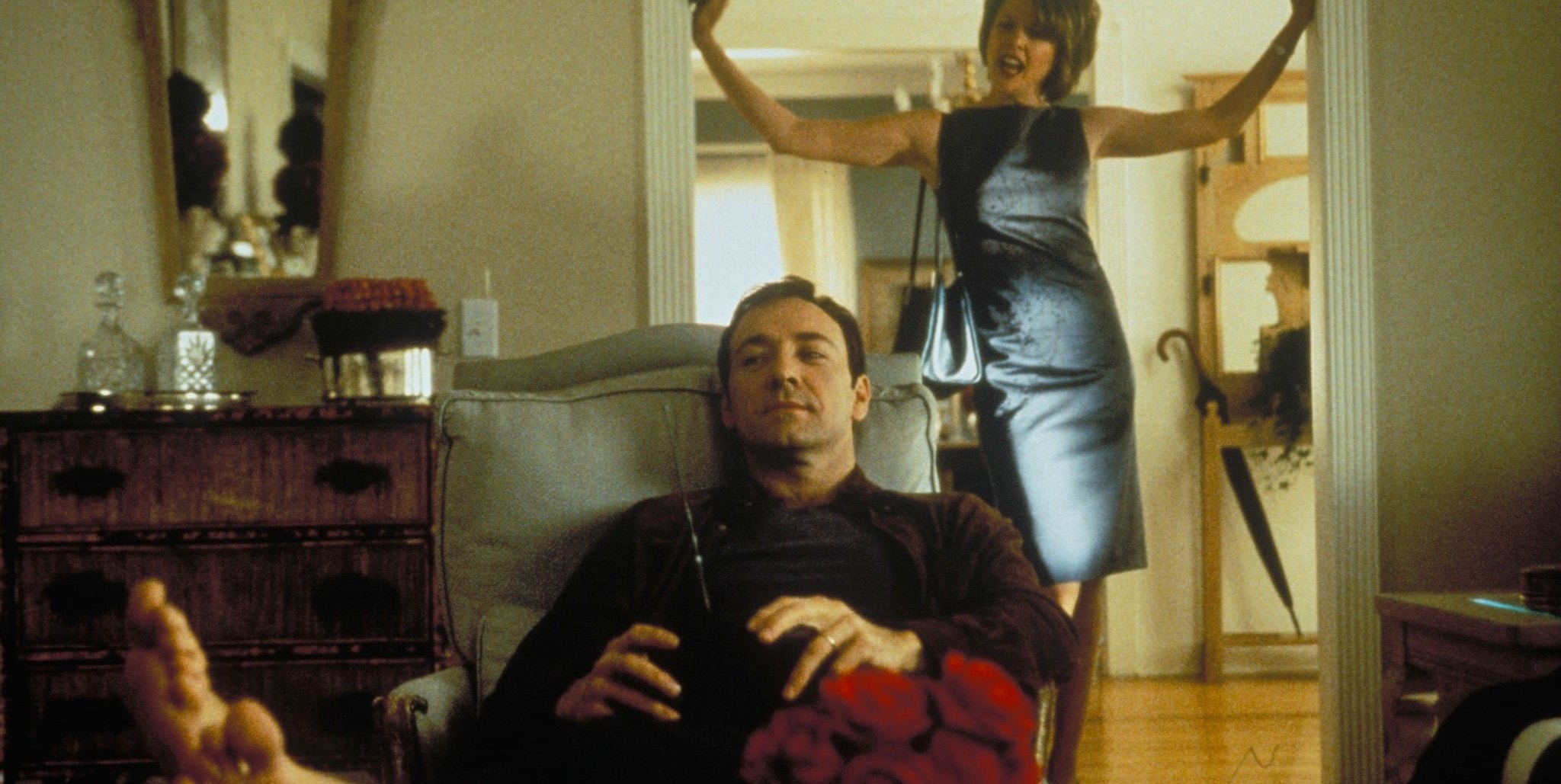 Kevin Spacey und Annette Bening in „American Beauty“.