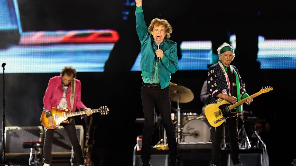Mick Jagger und Co. ließen es nicht nur auf der Bühne krachen, sondern auch auf der Straße. (Archivbild)