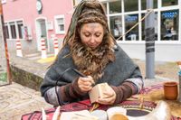 Buntes Treiben beim Böblinger Mittelaltermarkt auf dem Schlossberg.