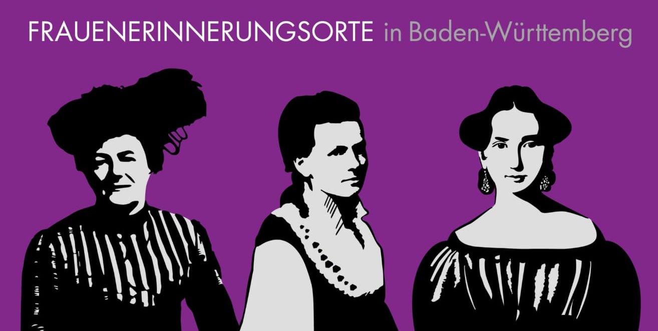 Mit diesem Plakat wirbt der Landesfrauenrat für Veranstaltungen.